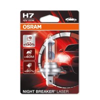 Галогенна лампа OSRAM H7 64210NBL-01B Night Breaker LASER 12V 55W PX26D 10X1 Blister