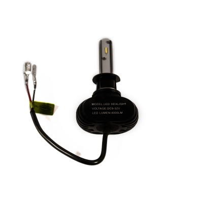 Комплект LED ламп HeadLight S1 H3 6000K 4000lm с радиатором
