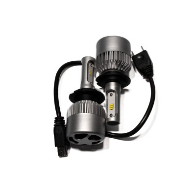 Комплект LED ламп HeadLight S2 H7 5000K 8000lm с вентилятором