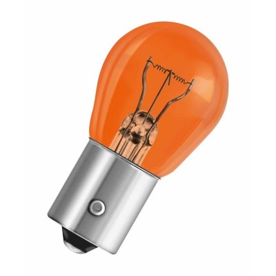 Указательная лампа накаливания КВАНТ PY21W 24V BA15S Amber