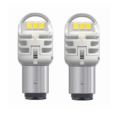 Комплект светодиодных ламп Philips 11499CU60X2 P21/5W LED Ultinon Pro6000 SI 12V BAY15d WHITE
