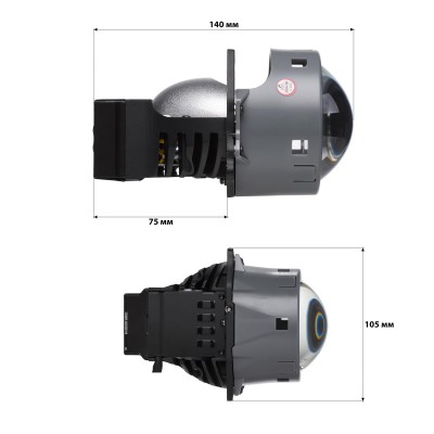 Світлодіодні лінзи StarLight ALPD-07 plus Bi-LED