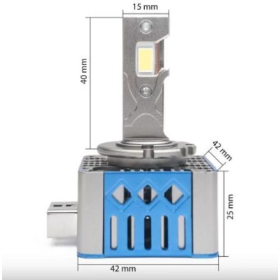 Світлодіодні лампи Prime-X D Lux D8 5000К (2 шт.)