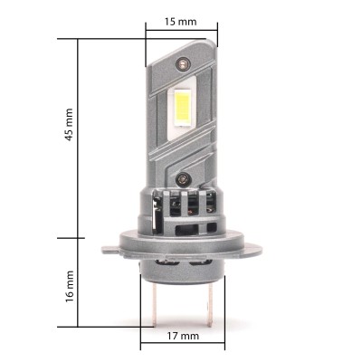 H7 (5000К) Prime-X MINI 2 комплект світлодіодних ламп (2 шт.)