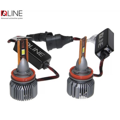 Комплект світлодіодних ламп QLine Ultra +200% 55W H11 6000K (2шт.) 12V