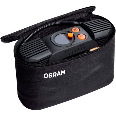 Компресор автомобільний двопоршневий OSRAM OTI830 12В 180W, LED дисплей, автостоп