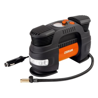 Компресор автомобільний двопоршневий OSRAM OTI830 12В 180W, LED дисплей, автостоп