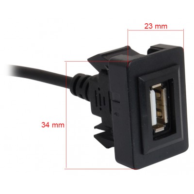 Автомобільний USB роз'єм CARAV Toyota - Lexus (17-004)