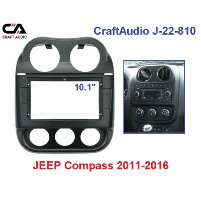 Штатна автомагнітола QLine AMR 1046P11-J-22-810 10" 4/64 JEEP Compass 2011-2016