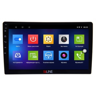 Мультимедійний центр Qline AMR-1023 Android 10 2/32 10"