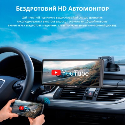 Aspiring Auto Play 2, Magnet, CarPlay, Android auto