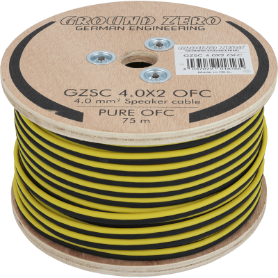 Кабель акустичний Ground Zero GZSC 4.0X2 OFC