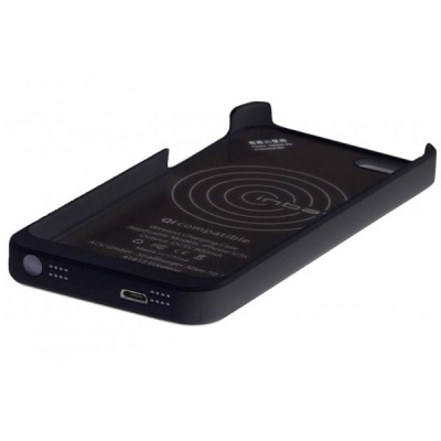 Чохол для бездротової зарядки ACV 240000-20-02 Inbay для iPhone 5/5S black