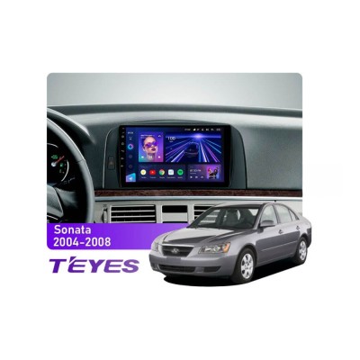 Штатна магнітола Teyes CC3 6+128 Gb 360° Hyundai Sonata NF 2004-2008 9"