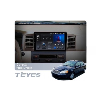 Штатна магнітола Teyes X1 2+32 Gb Wi-Fi Toyota Corolla E130 E120 2000-2004 (B) 9"