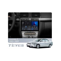 Штатна магнітола Teyes X1 2+32 Gb Wi-Fi Toyota Avensis T250 2 2003-2009 9"