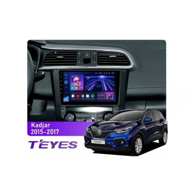 Штатна магнітола Teyes CC3 6+128 Gb 360° Renault Kadjar 2015-2017 (B) 9"