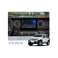 Штатна магнітола Teyes X1 2+32 Gb Wi-Fi Jeep Wrangler 4 JL 2018-2019 10"