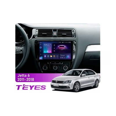 Штатна магнітола Teyes CC3 2k 4+64 Gb Volkswagen Jetta 6 2011-2018 10"