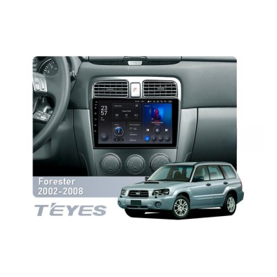 Штатна магнітола Teyes X1 2+32 Gb Subaru Forester SG 2002-2008 9"