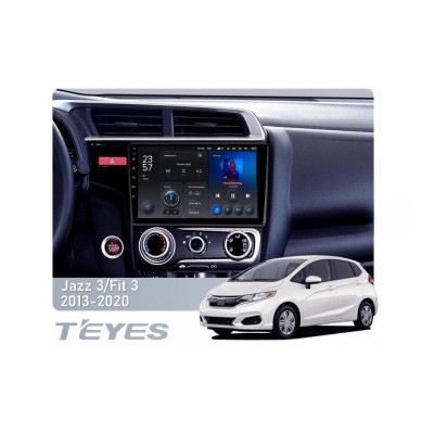 Штатна магнітола Teyes X1 2+32 Gb Honda Jazz 3, Fit 3 GP GK 2013-2020 (A) 10"