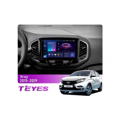 Штатна магнітола Teyes CC3 2k 4+64 Gb LADA Xray 2015-2019 9"