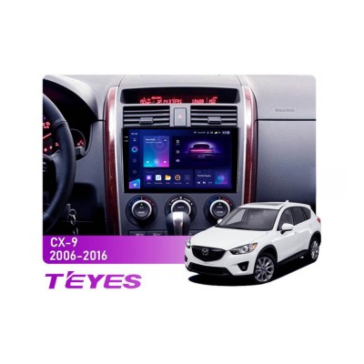 Штатна магнітола Teyes CC3 2k 4+32 Gb Mazda CX-9 TB 2006-2016 10"