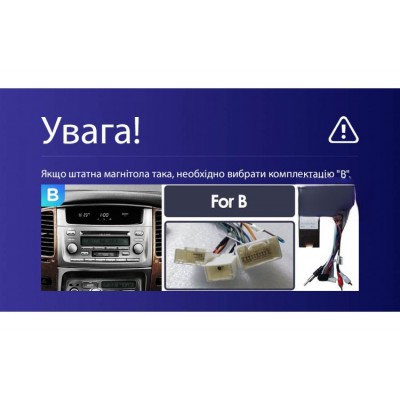 Штатна магнітола Teyes CC3 6+128 Gb Toyota Land Cruiser LC 100-B 2002-2007 (B) 10"