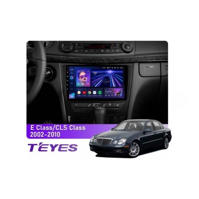 Штатна магнітола Teyes CC3 6+128 Gb 360° Mercedes-Benz E-Class S211 W211, CLS-Class C219 2002-2010 9"