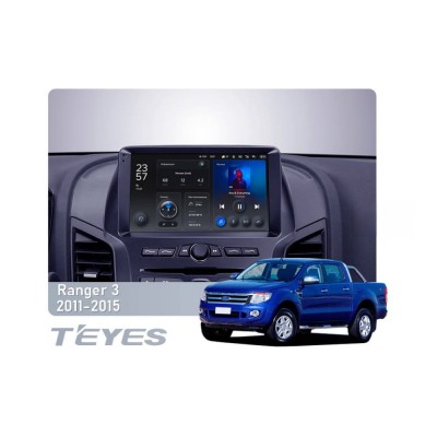 Штатна магнітола Teyes X1 2+32 Gb Wi-Fi Ford Ranger 3 2011-2015 9"