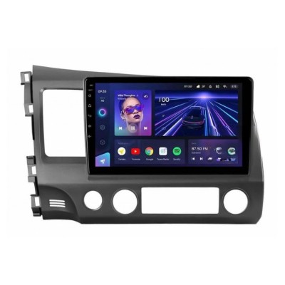 Штатна магнітола Teyes CC3 6+128 Gb Honda Civic 8 FK FN FD 2005-2012 10"