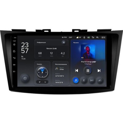 Штатна магнітола Teyes X1 2+32 Gb Wi-Fi Suzuki Swift 4 2011-2017 9"