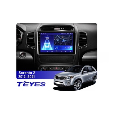 Штатна магнітола Teyes CC2 PLUS 3+32 Gb Kia Sorento 2 XM (0 Din) 2012-2021 (B) 9"