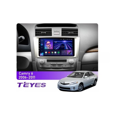 Штатна магнітола Teyes CC3 6+128 Gb Toyota Camry 6 XV 40 50 2006-2011 (A) 10"