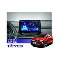 Штатна магнітола Teyes CC2 PLUS 3+32 Gb Chevrolet Tracker 4 (0 Din) 2019-2022 (B) 9"