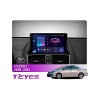 Штатна магнітола Teyes CC3 2k 6+128 Gb 360° Lexus HS250H F10 2009-2012 9"
