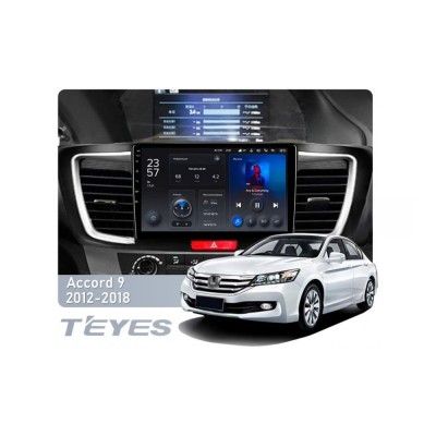 Штатна магнітола Teyes X1 2+32 Gb Wi-Fi Honda Accord 9 CR 2012-2018 10"