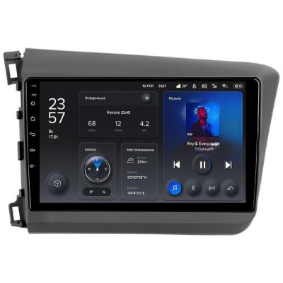 Штатна магнітола Teyes X1 2+32 Gb Wi-Fi Honda Civic 9 FB FK FD 2011-2015 9"