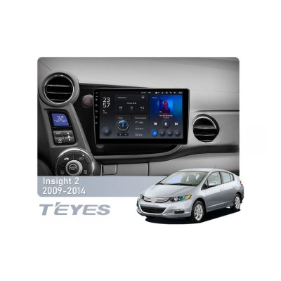 Штатна магнітола Teyes X1 2+32 Gb Wi-Fi Honda Insight 2 LHD 2009-2014 9"