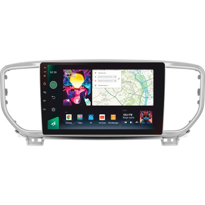Штатна магнітола SIGMA PRO 9464 ANDROID 10 4+64 Gb 4G DSP Kia Sportage 4 QL 2018-2022 (A) 9"