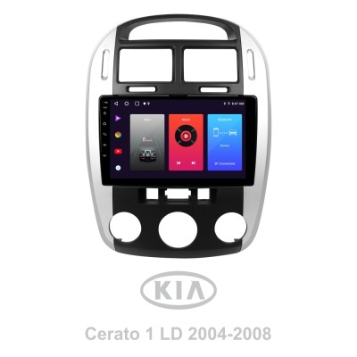 Штатна магнітола SIGMA F9216 ANDROID 10 2+32 Gb Kia Cerato 1 LD 2004-2008 (F1) 9"