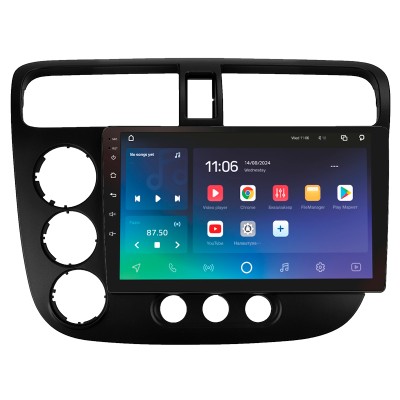 Штатна магнітола SIGMA PRO 9432 ANDROID 10 4+32 Gb 4G DSP Honda Civic 7 2000-2006 9"