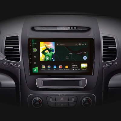 Штатна магнітола SIGMA X9464 ANDROID 10 4+64 Gb 4G DSP Kia Sorento 2 II XM 2012 - 2021 (F3) 9"