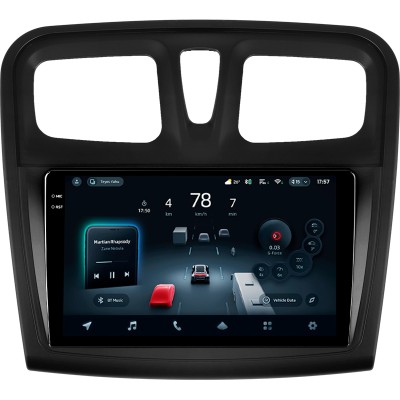 Штатна магнітола Teyes CC4 Pro 8+128 Gb Renault Logan 2 2012-2022 Sandero 2 2013-2022 (F1) (A) 9" 2k