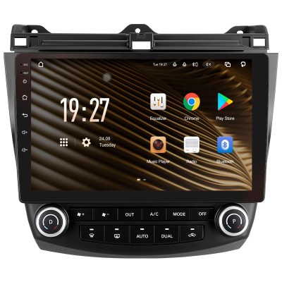 Штатна магнітола SIGMA S10432 ANDROID 10 4+32 Gb 4G DSP Honda Accord 7 CM UC CL (F2) 2002-2008 10" (L1)