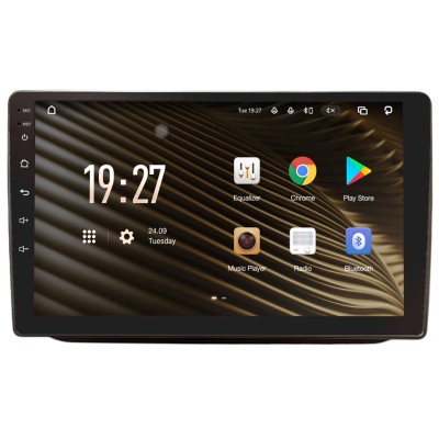 Штатна магнітола SIGMA S10432 ANDROID 10 4+32 Gb 4G DSP Skoda FABIA RAPID 2007-2014 Sliver 10"