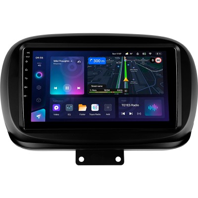 Штатна магнітола Teyes CC3L 4+64 Gb Fiat 500X 2014-2020 9" (L1)