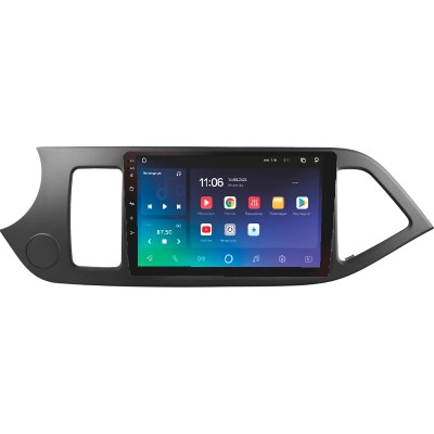 Штатна магнітола SIGMA PRO 9432 ANDROID 10 4+32 Gb 4G DSP Kia Morning 2011-2017 9"