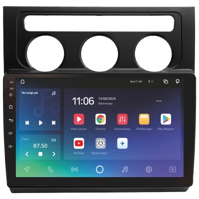 Штатна магнітола SIGMA X10432 ANDROID 10 4+32 Gb 4G DSP Volkswagen Touran 1 2003-2010 (F2) 10"