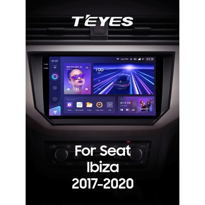 Штатна магнітола Teyes CC3 4+64 Gb Seat Ibiza 2017-2020 9" 2k (L1)